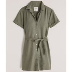 Abecrombie Olive Green Dress- NWT